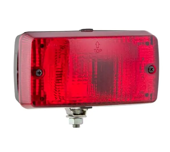 Ködlámpa univerzális hátsó, ködzáró fény 12V, piros búrával WESEM LA1.02004 Olcsó